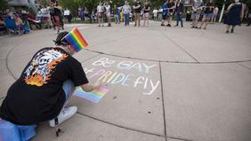 Protesters Call On Hamtramck, Michigan To Reverse City's Ban On Flying The Pride Flag