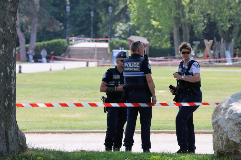 Children injured in knife attack in French alpine town