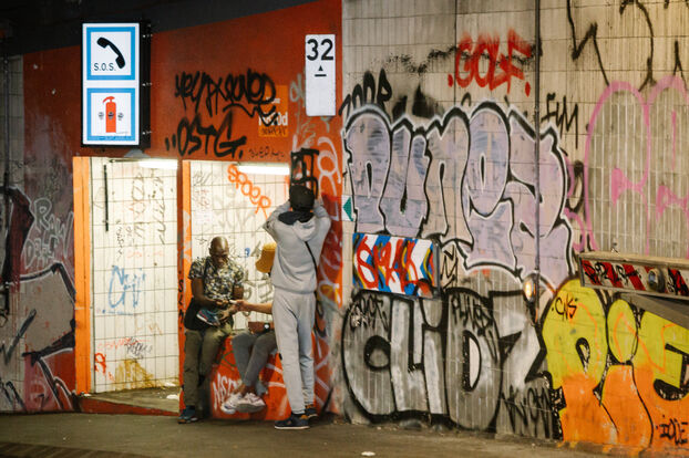 Crack - drogue - Les Halles