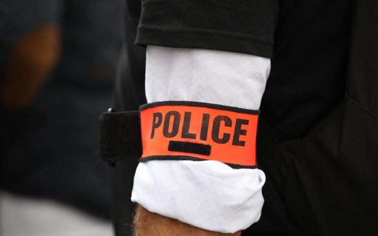 Manifestation des policiers