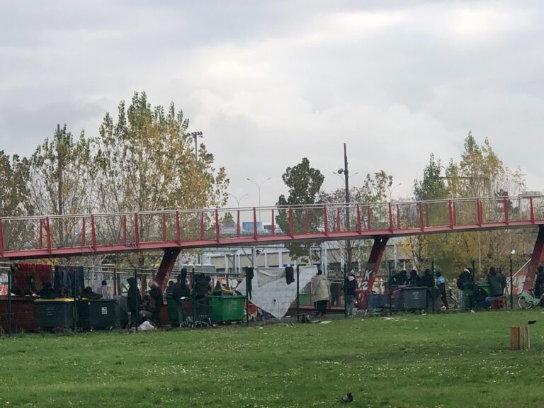 campement crack Aubervilliers