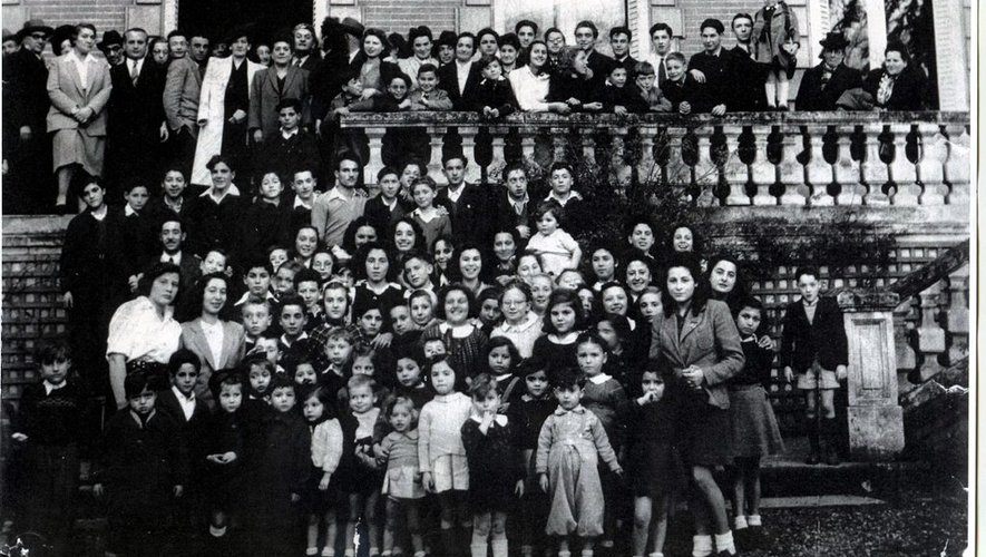 DDM- LES ENFANTS DU CHATEAU DE TOULOUSE 1945 QUE LA GESTAPO OCCUPE AL
