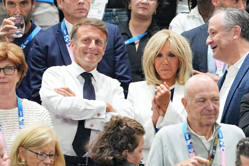 Olympic Games Paris 2024 : VIP Guests at Men's basketball Gold Medal game