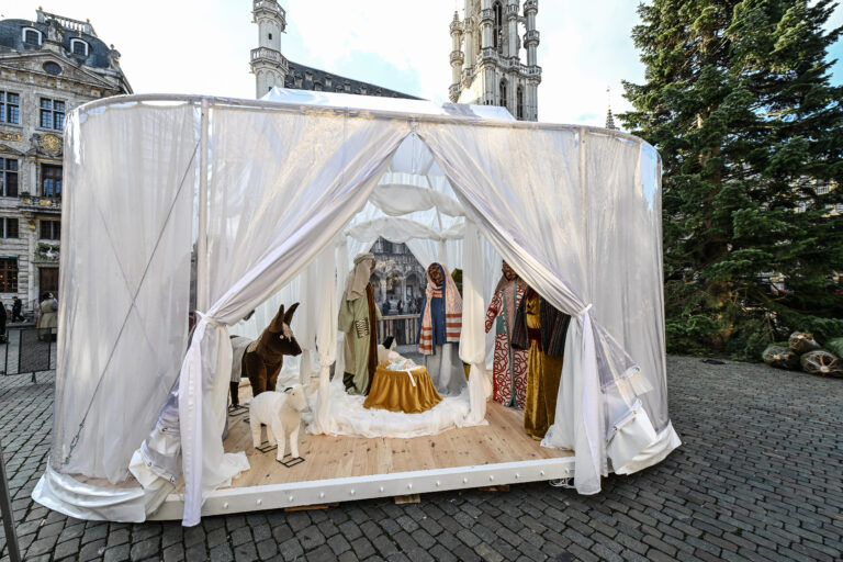 Grand Place Bruxelles a Noel