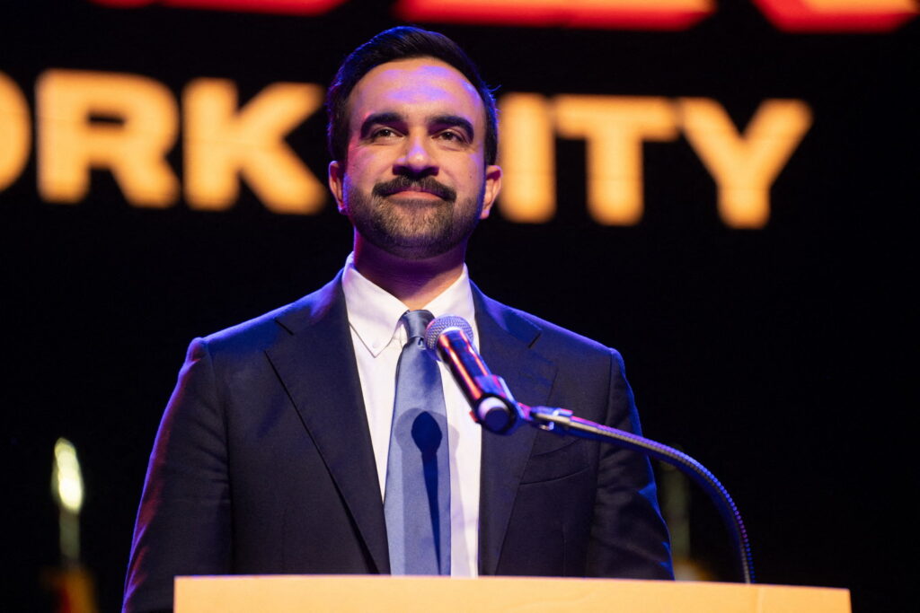 Assemblymen Zorhan Mandami Election Night Rally in New York